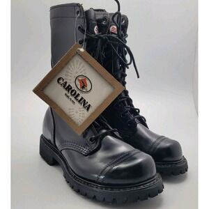 New Carolina Unlined Zip Jump Boots Mens Size 5.5 Combat Leather Paratrooper 959